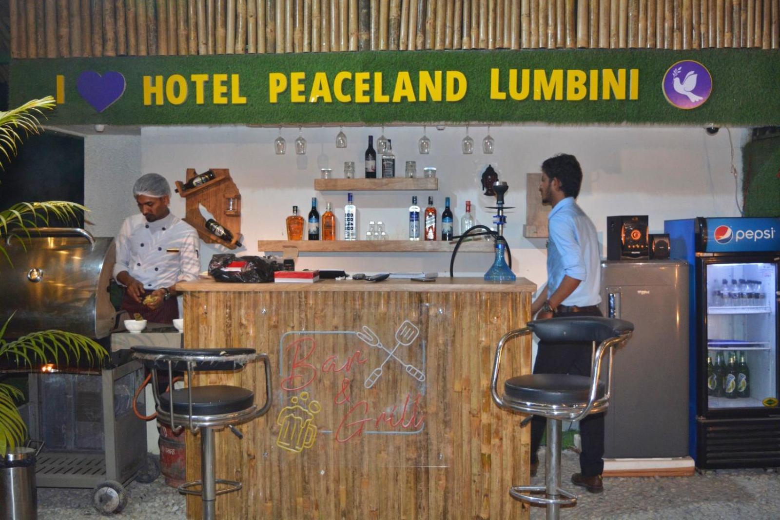 Hotel Peaceland Lumbini Esterno foto